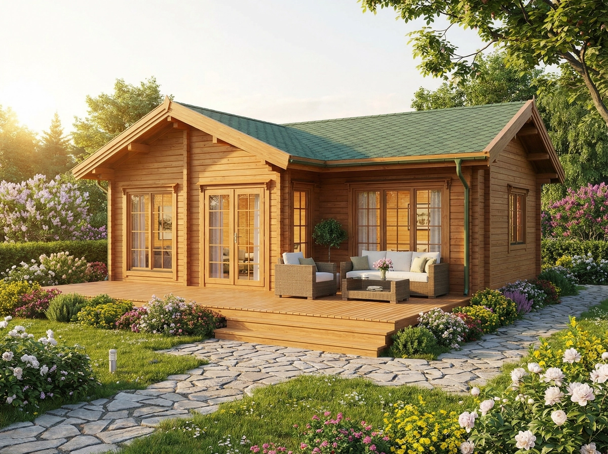 Domki ogrodowe z montażem: komfort w ogrodzie