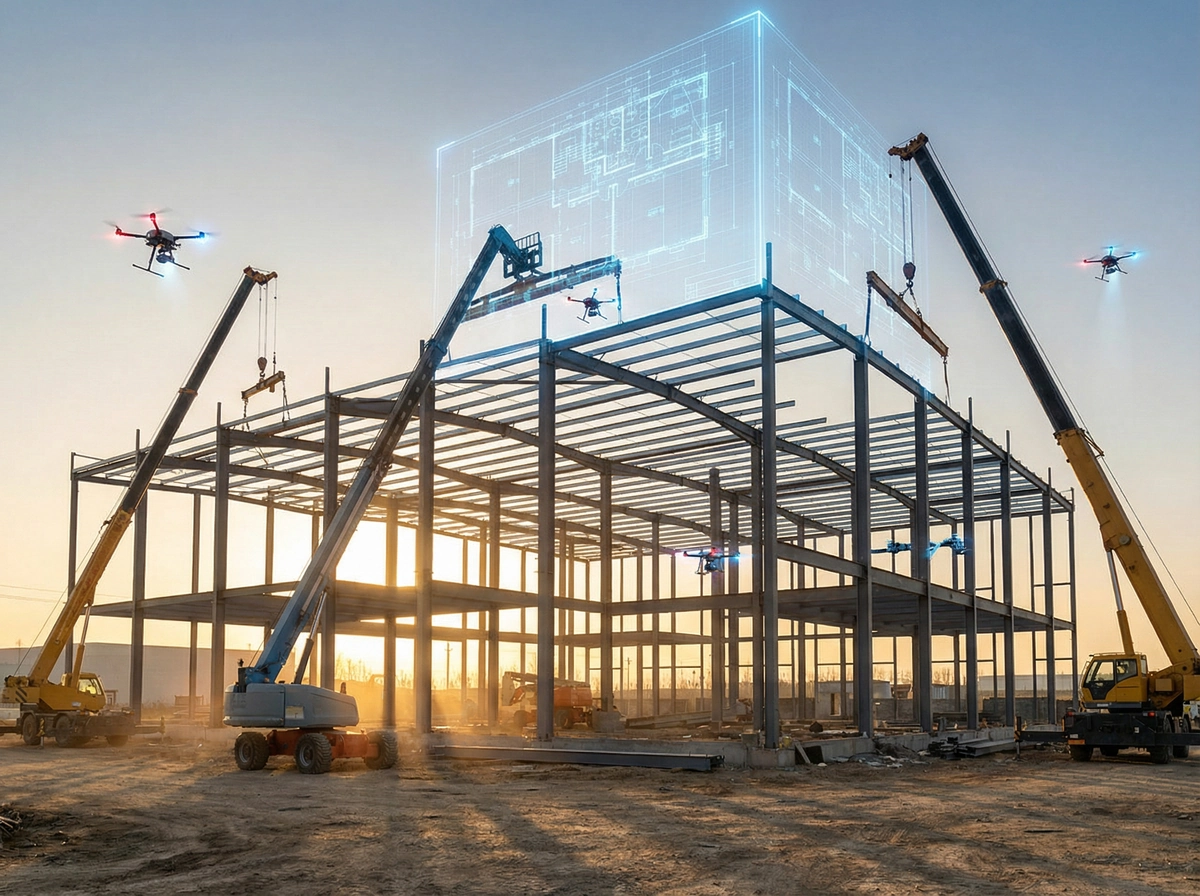 Montaż konstrukcji stalowych: innowacje 2026